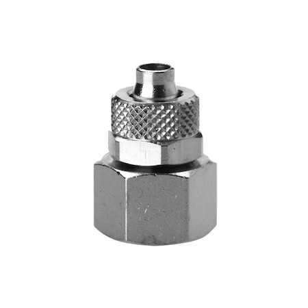Camozzi BSP Connector Push On Fitting-Female Stud-6/4 Tube-1/4 Thread 1463 6/4-1/4